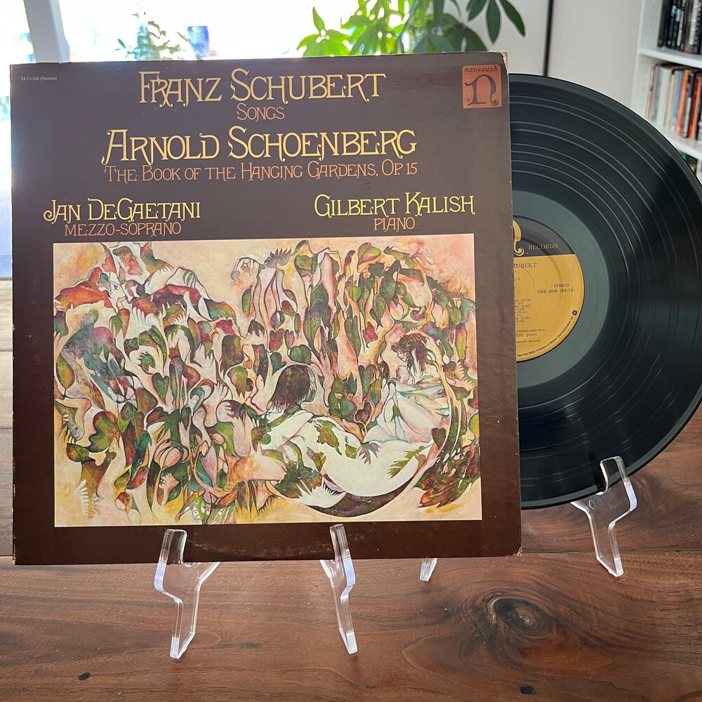 Franz Schubert Songs, Arnold Schoenberg Op.15 Vinyl LP 1975 Nonesuch H71320